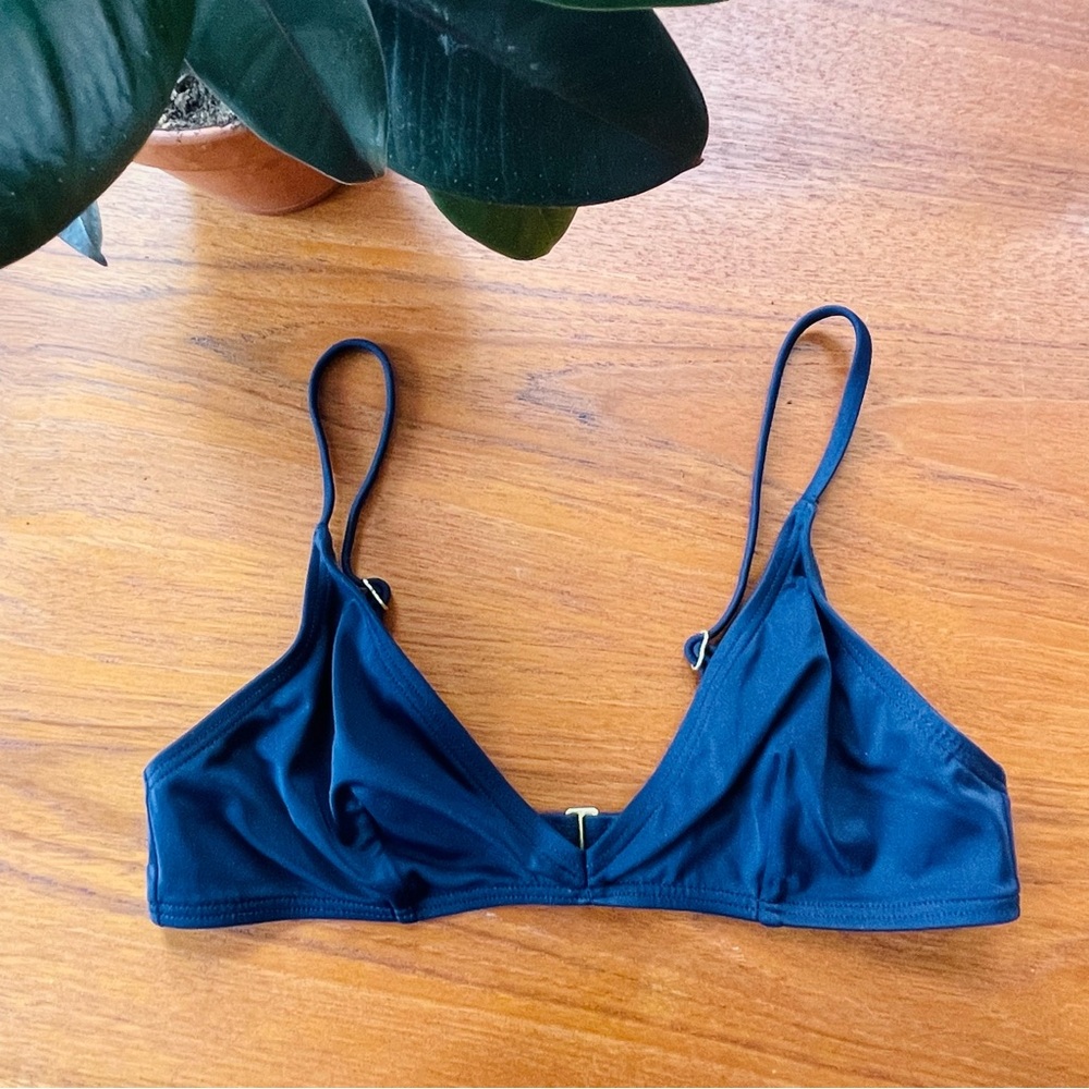 JCrew Triangle Bikini Top